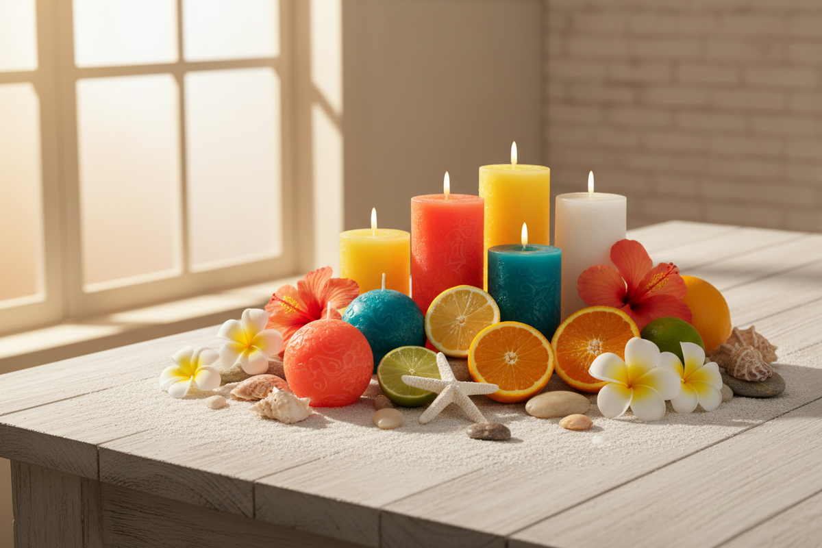Summer Scent Candles