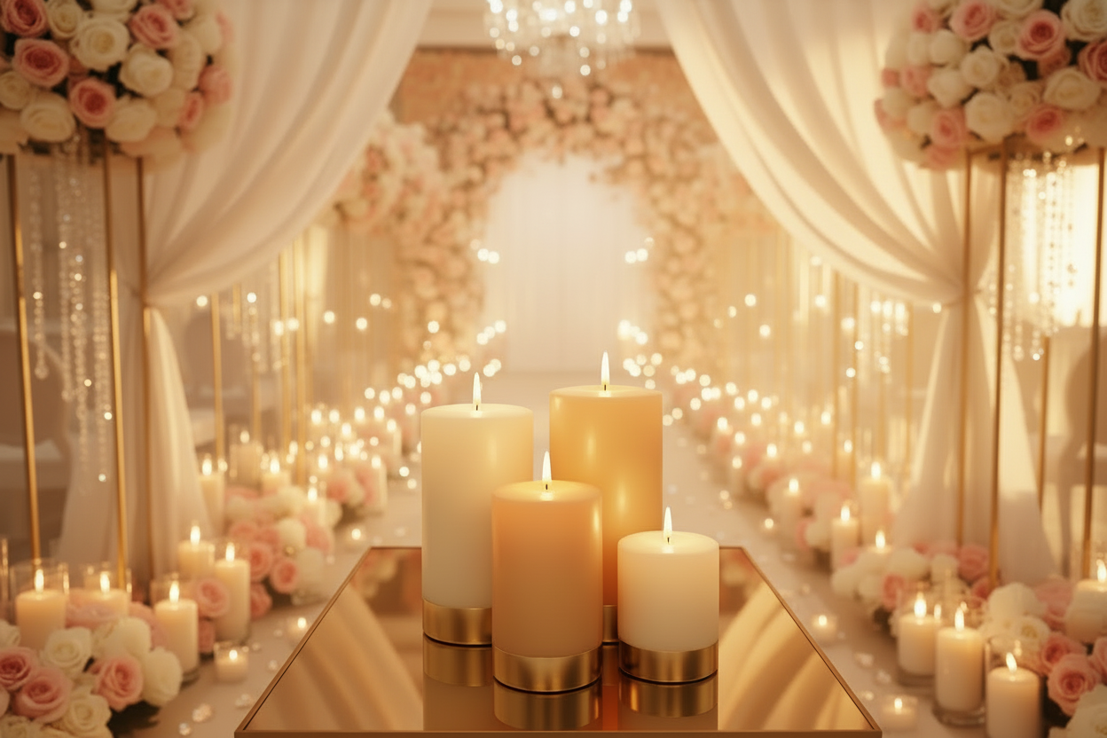 Golden Hour Glow Display